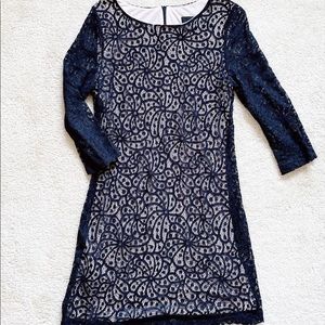Mango lace dress